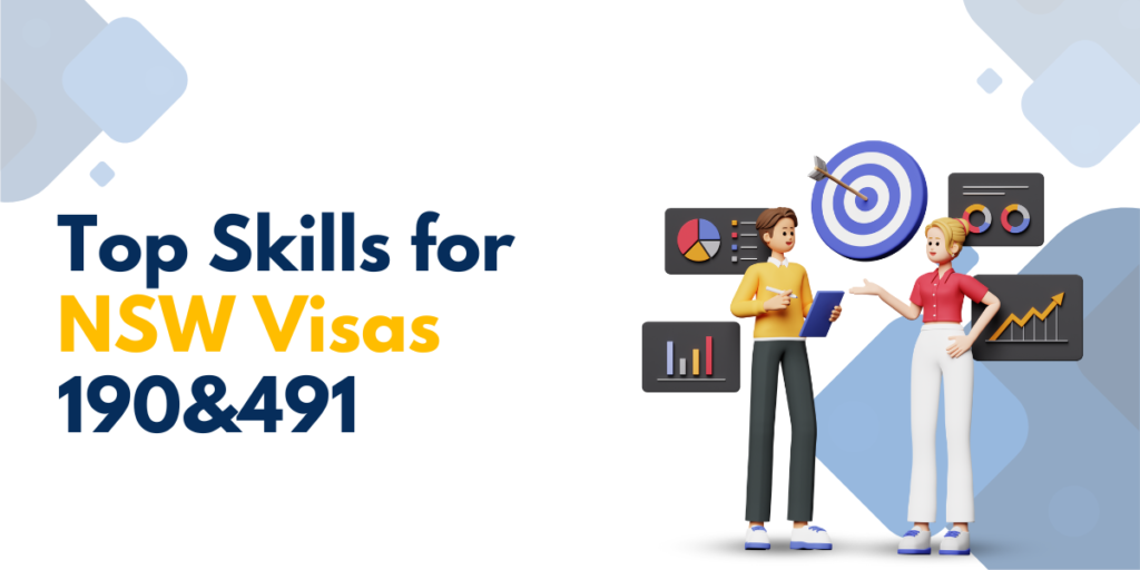 Top Skills for NSW Visas 190 & 491