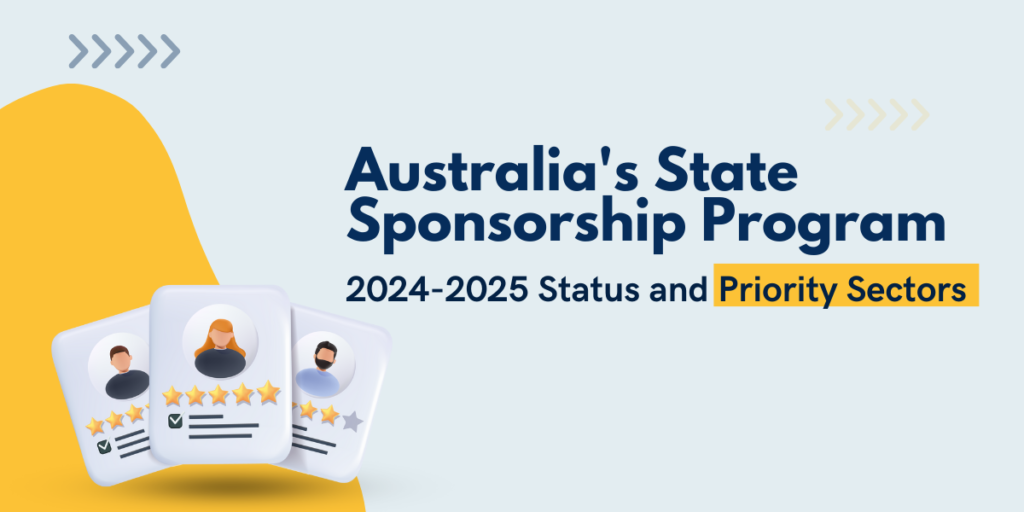 Australia’s State Sponsorship Program: 2024-2025 Status and Priority Sectors 